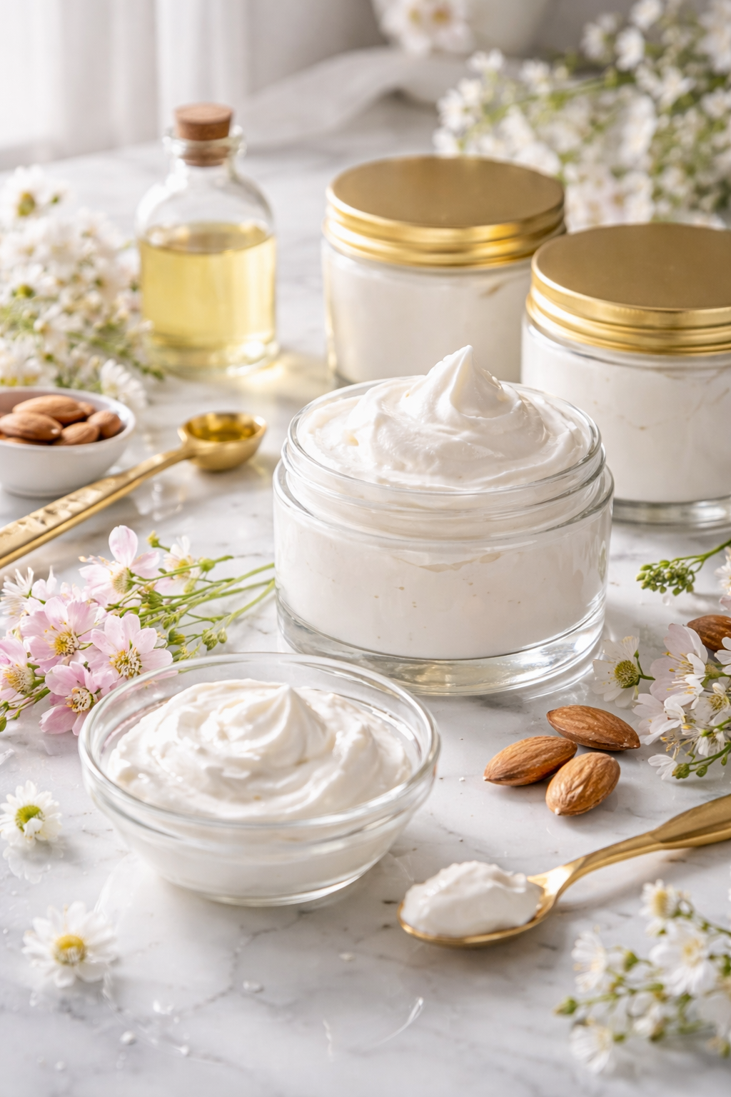 Lait d'amande — Private Reserve | Crème Brûlée Body Cream | Almond Blossom + Wildflowers