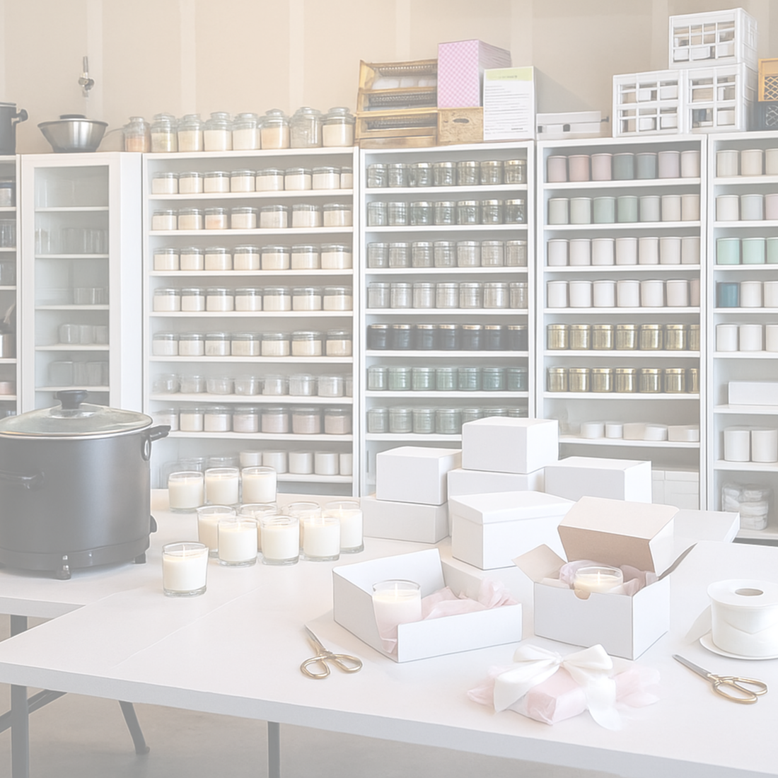 Candle making studio 
