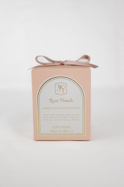 Pink gift box with a bow and 'Willow Tree Co' branding on a white background